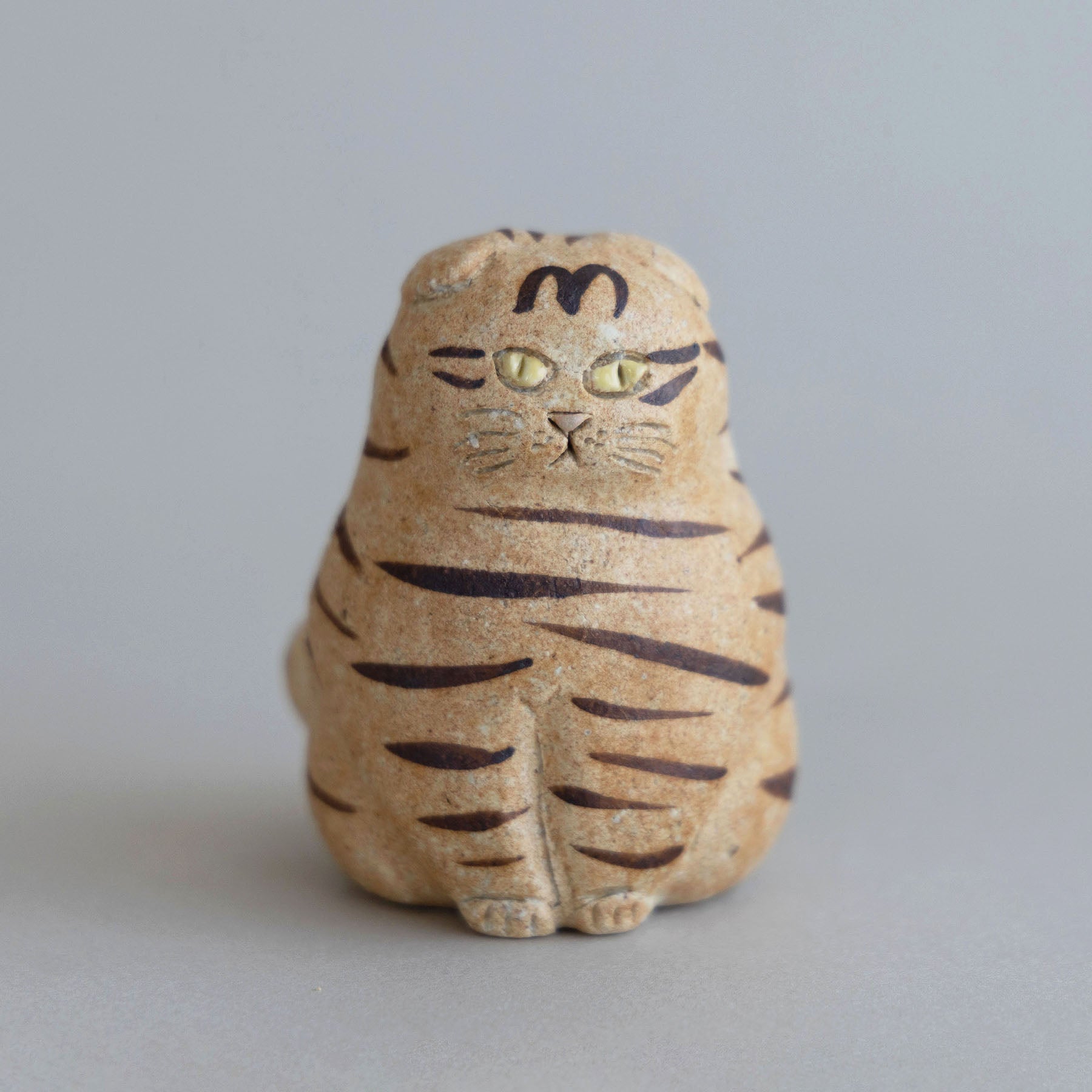 幸生窯 陶のオブジェ／猫｜オブジェ・ぬいぐるみ｜オルネ ド フォイユ