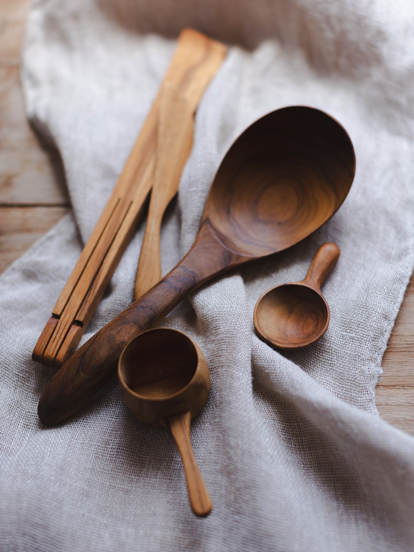 チークウッド・カトラリー｜カトラリー｜オルネ ド フォイユ公式