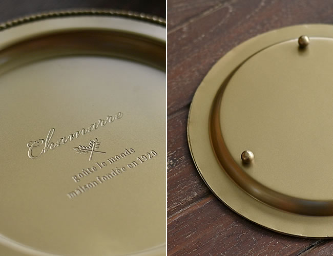 ブロンズトレイ ラウンド | ゼネラルストア オルネ