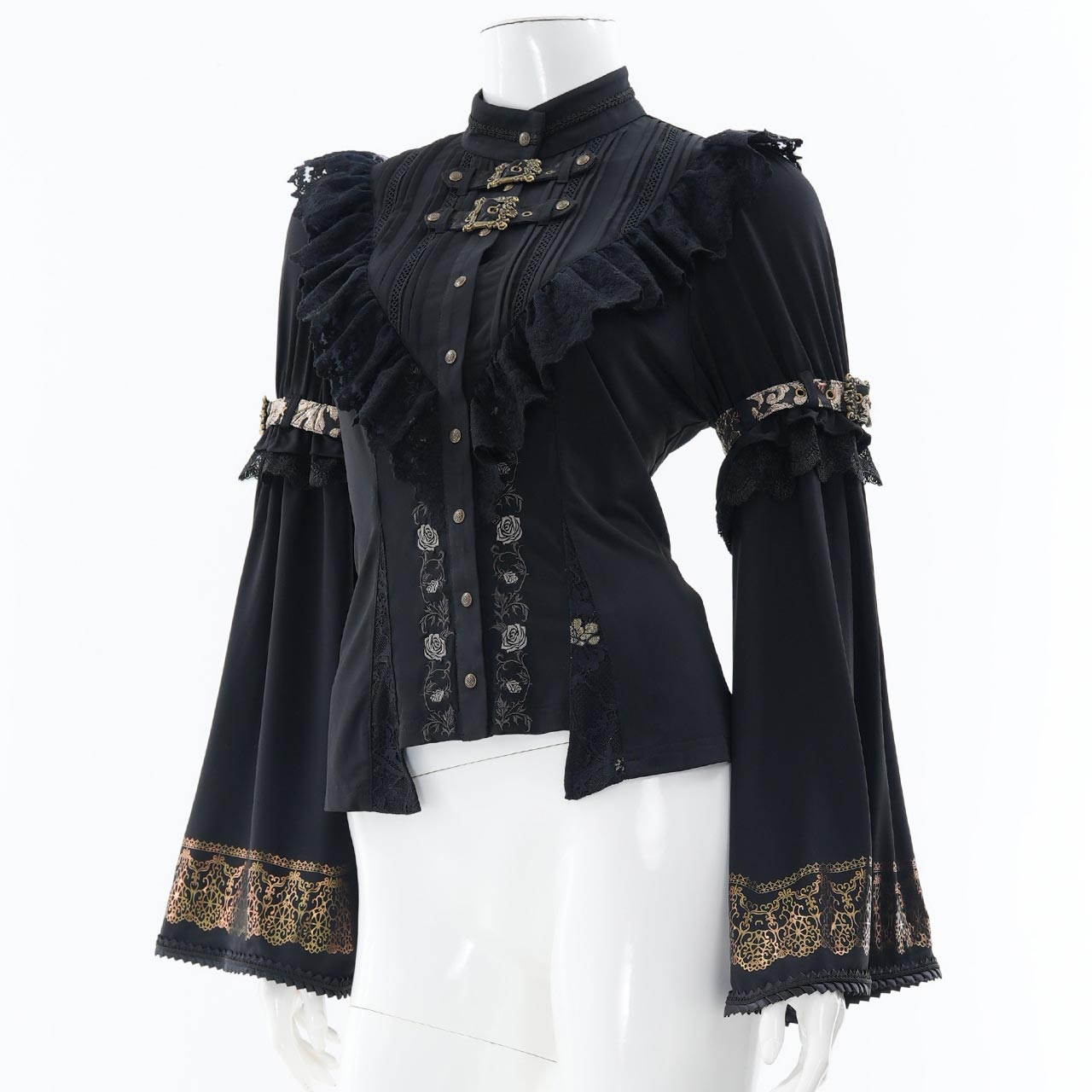 OZZON JAPAN / Larme d'Alice バックル2WAYブラウス