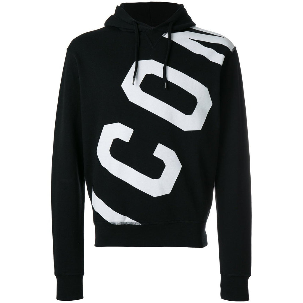DSQUARED2 Icon Printed Hoodie, Black – OZNICO