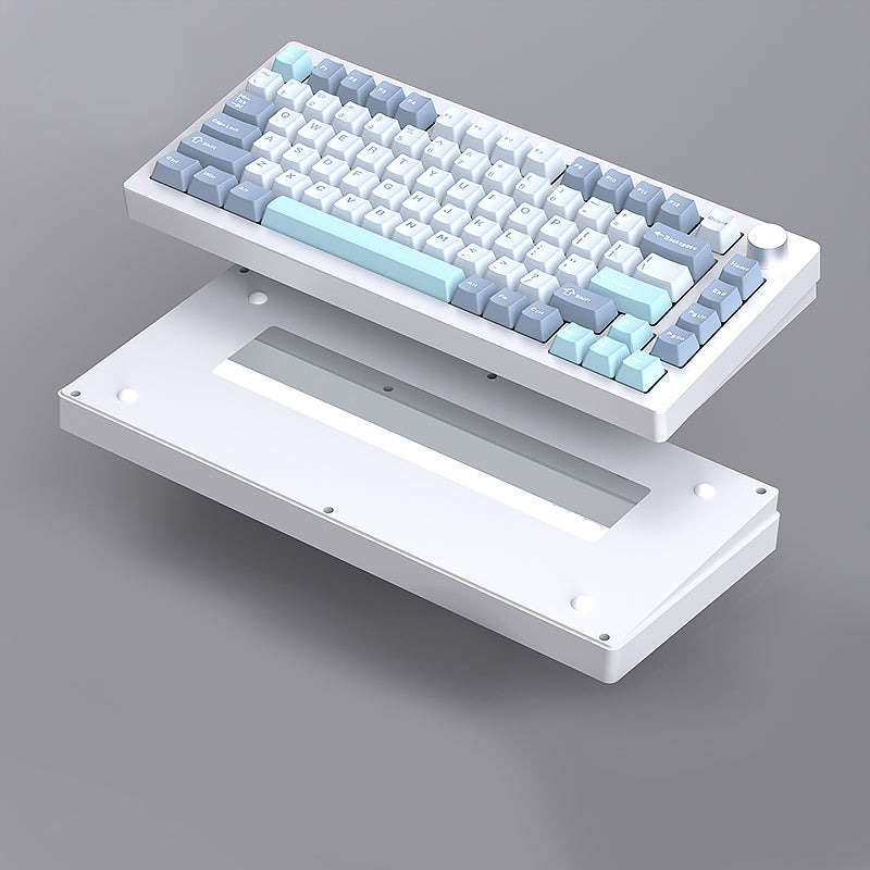 HJS AL75 V2 Aluminum Mechanical Wireless Keyboard Barebone