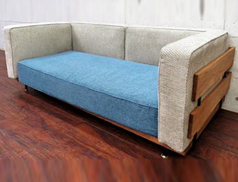 モモナチュラル（MOMO NATURAL）N.BOX 2人掛けソファ買取｜L-line