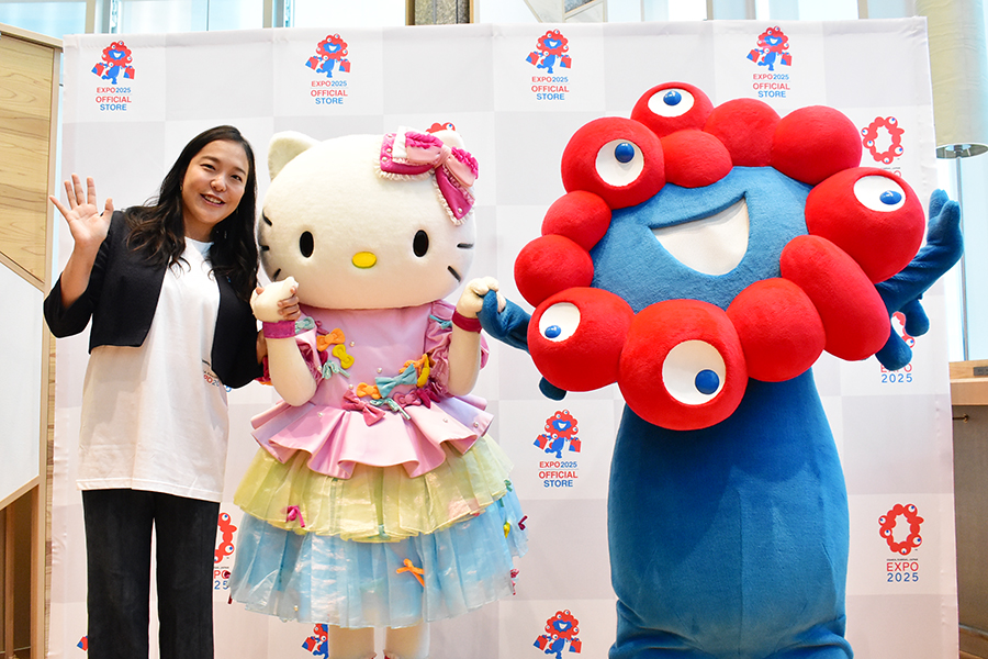 万博・ミャクミャク×サンリオ、待望のコラボにファン「やっと