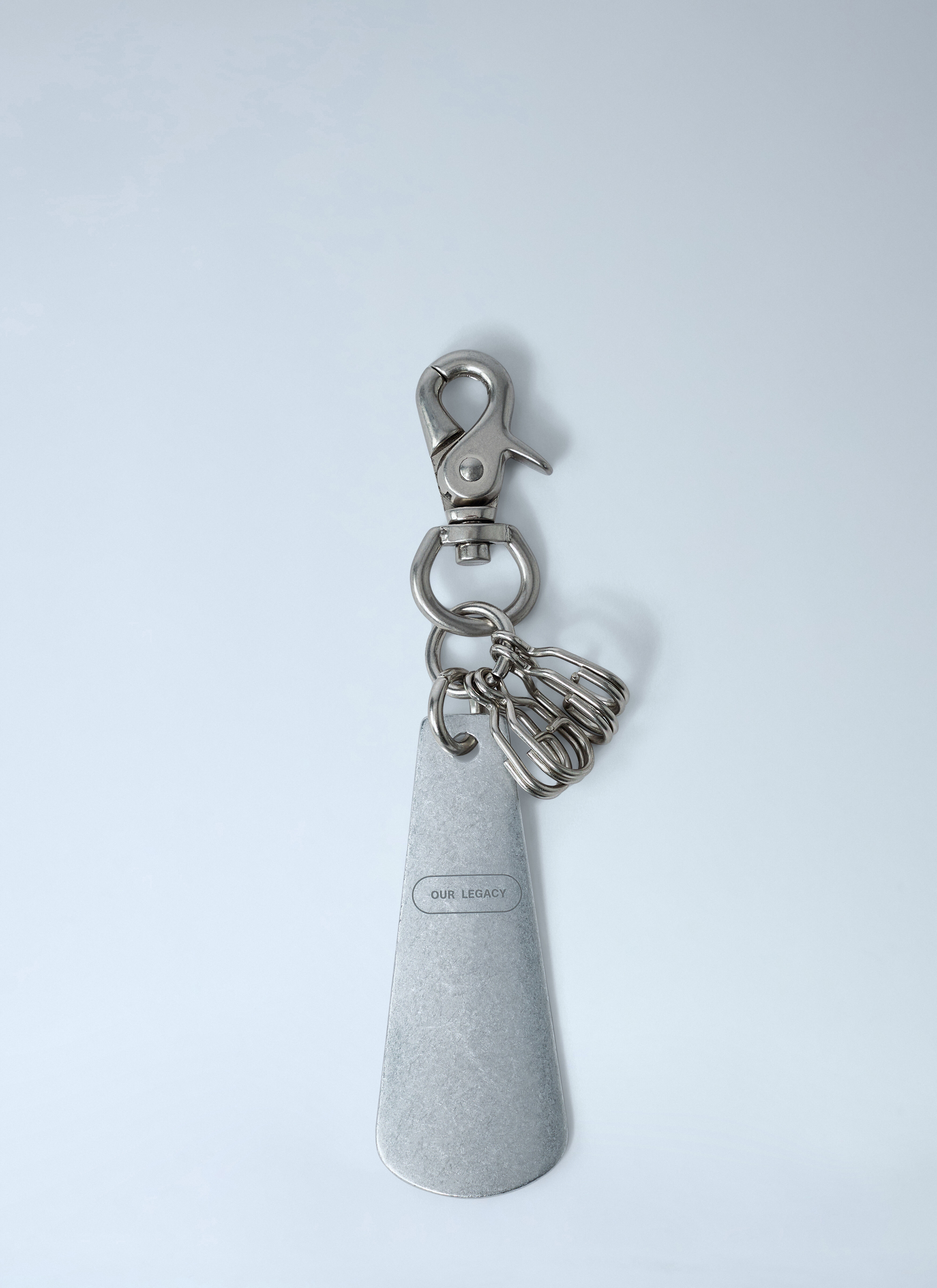 Our Legacy Men's' Shoehorn Keyring in Silver | LN-CC®