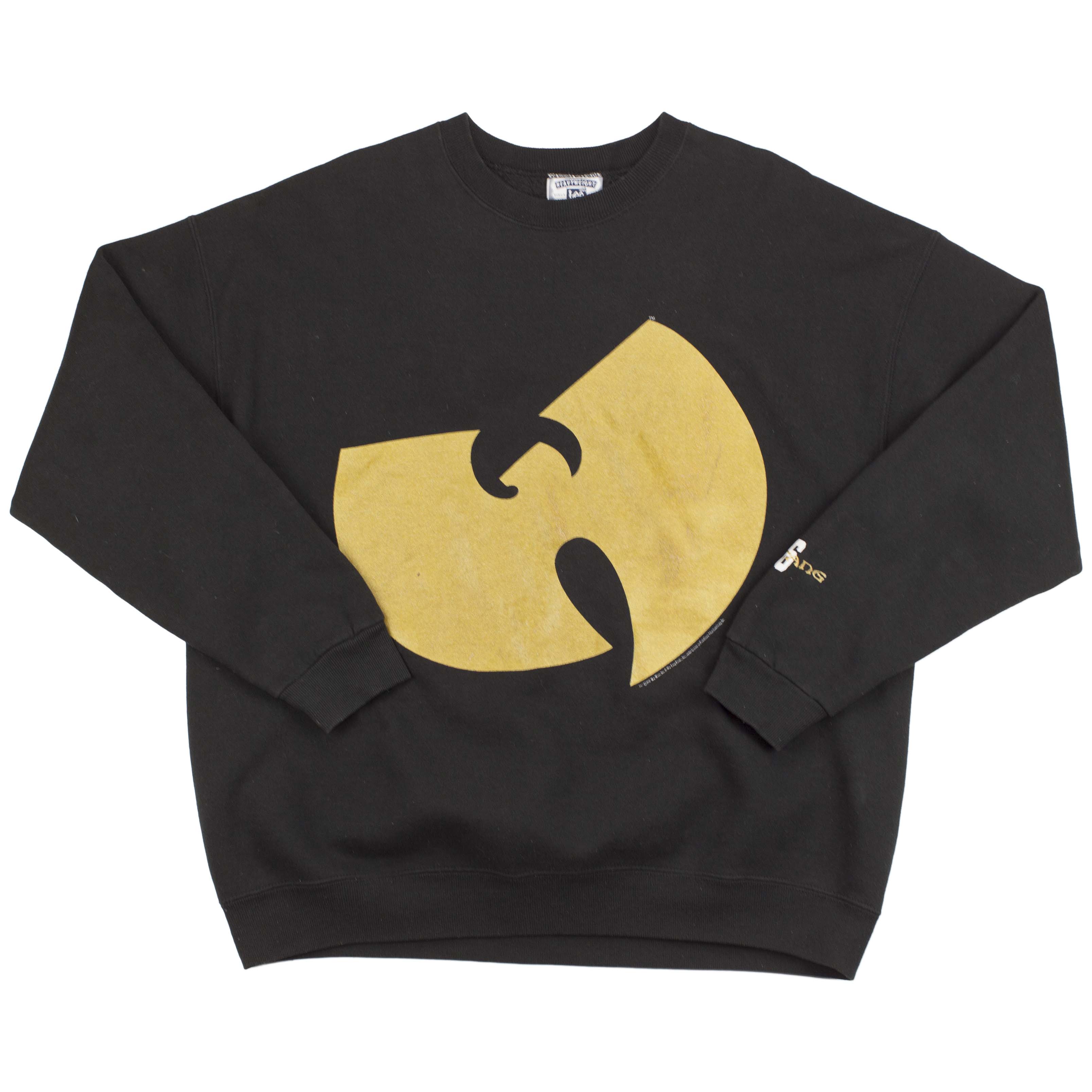 Wu Tang clan black sweatshirt with gold vintage 1997 made in USA