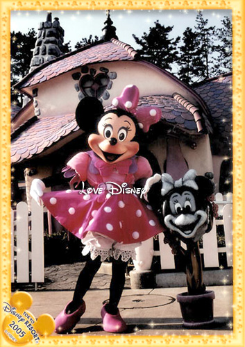 ミニーの限定画像！スペシャルフォト＆サイン | Love Disney