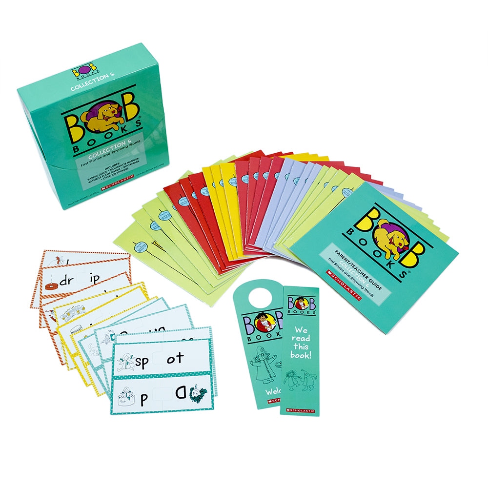 Bob Books Collection Set Box 6 - First Stories and Rhymes for Kids