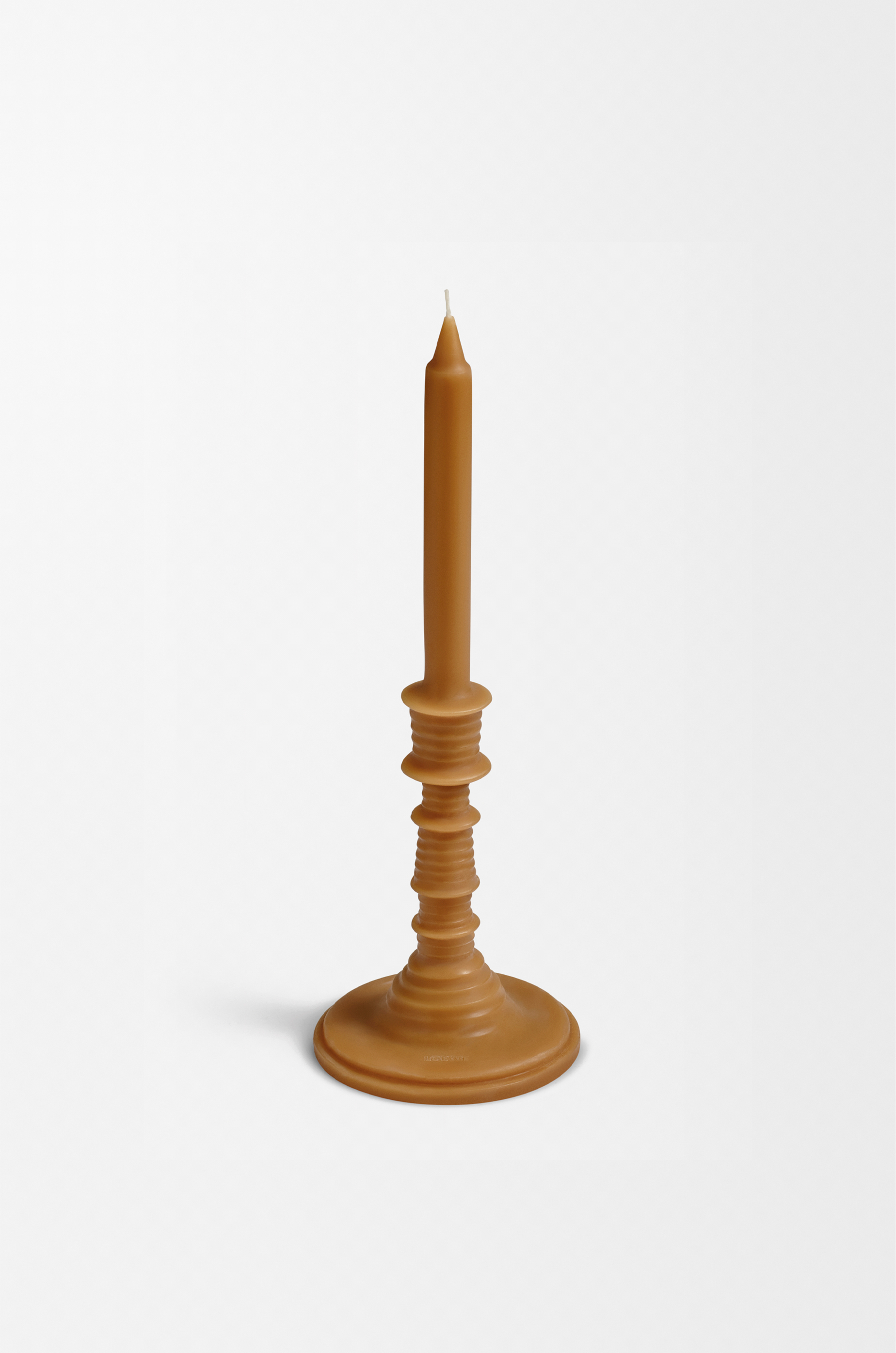 ブロンズ ビーワックス キャンドルホルダー イエロー - LOEWE Japan