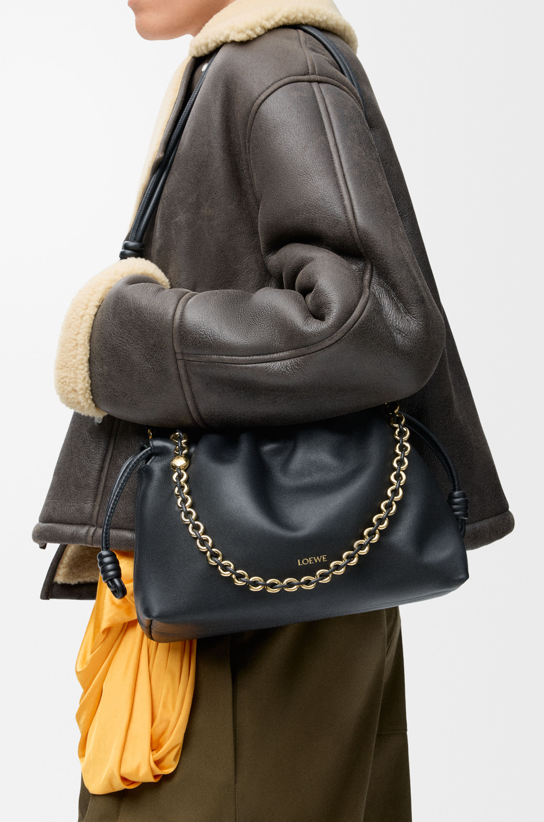 フラメンコパース（メローナパラム） ブラック - LOEWE Japan official