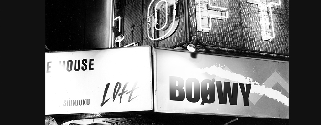 BOØWY×LOFT コラボレーションTシャツ