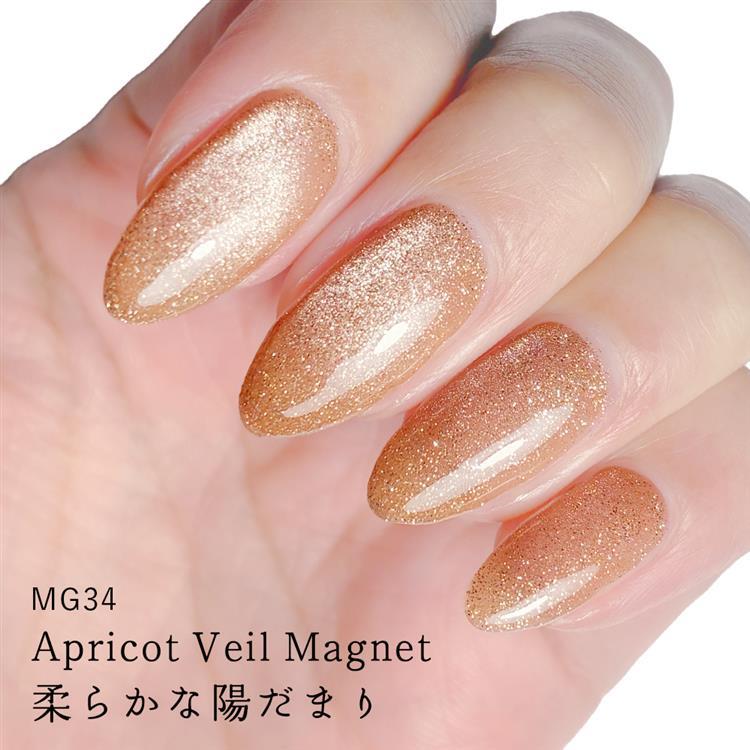 ウィークリージェル MG34 Apricot Veil Magnet【数量限定】(MG34