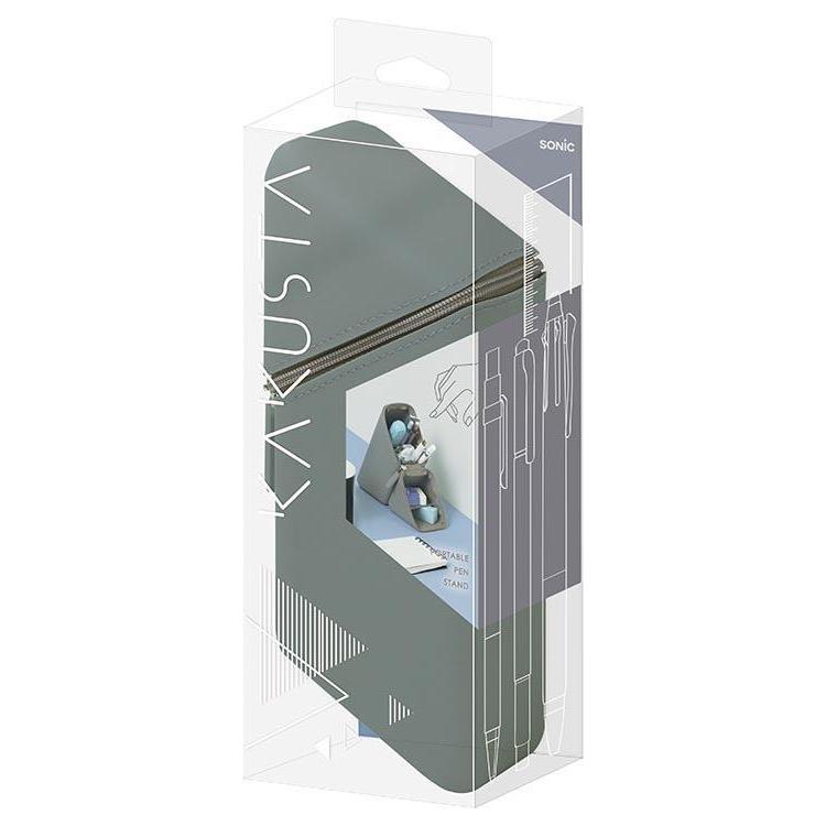 カクスタ ペンケース グレー(グレー): ステーショナリー | ロフト