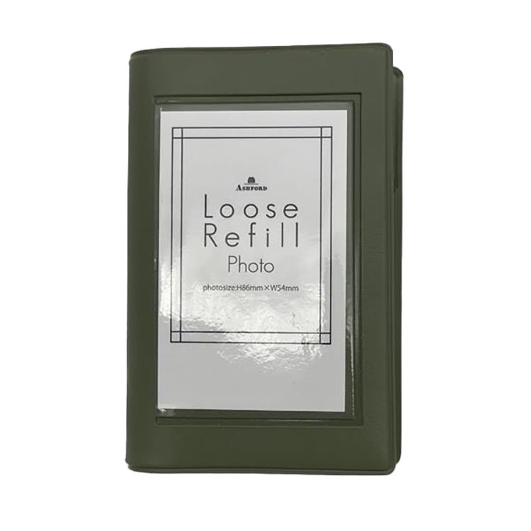 ルーズリフィル フォトバインダー MICRO5 カーキ(カーキ
