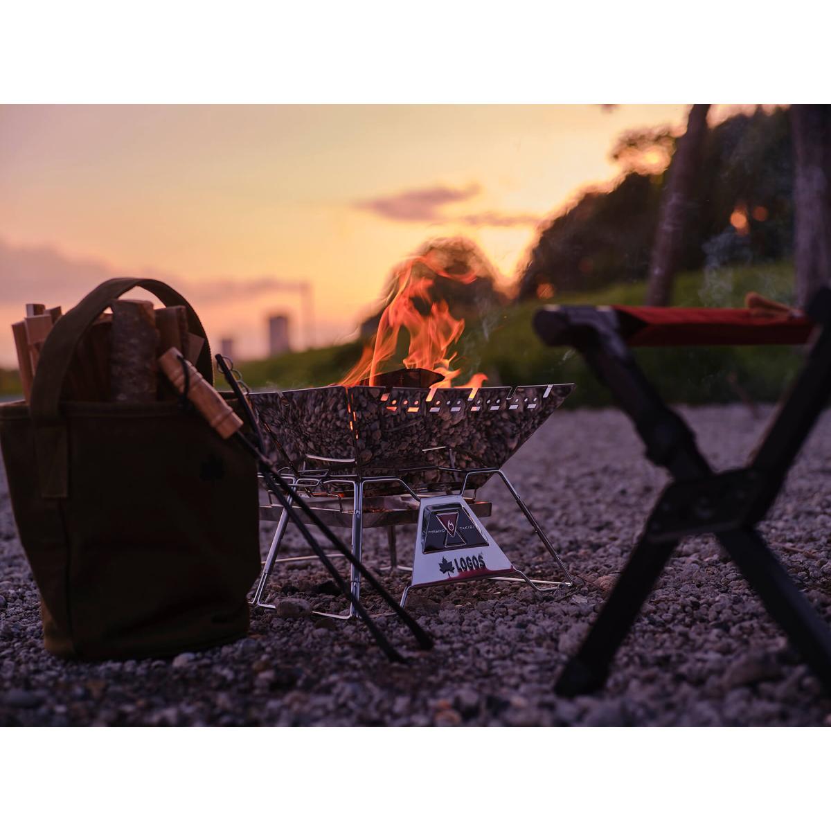 オンライン店限定】ピラミッドTAKIBI＋囲炉裏テーブルセット|ギア