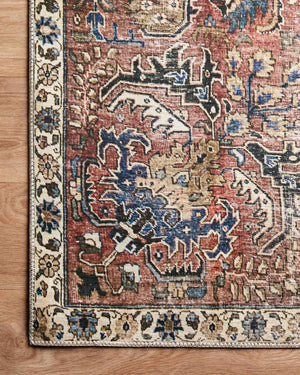 JUL-01 CJ MERLOT / MULTI | Loloi Rugs