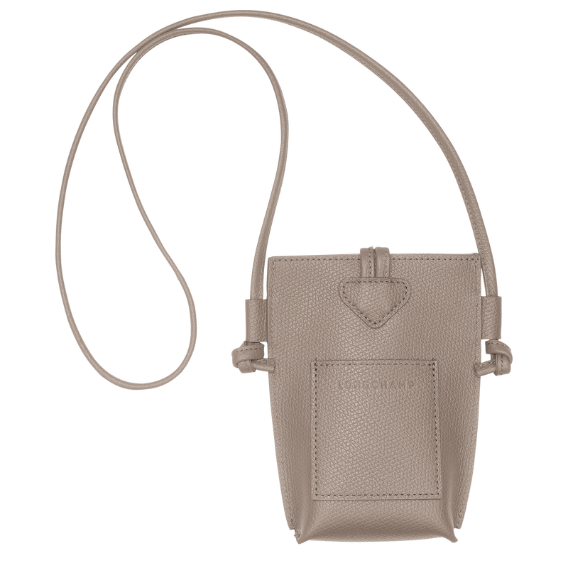 Le Roseau Phone case Clay - Leather | Longchamp US