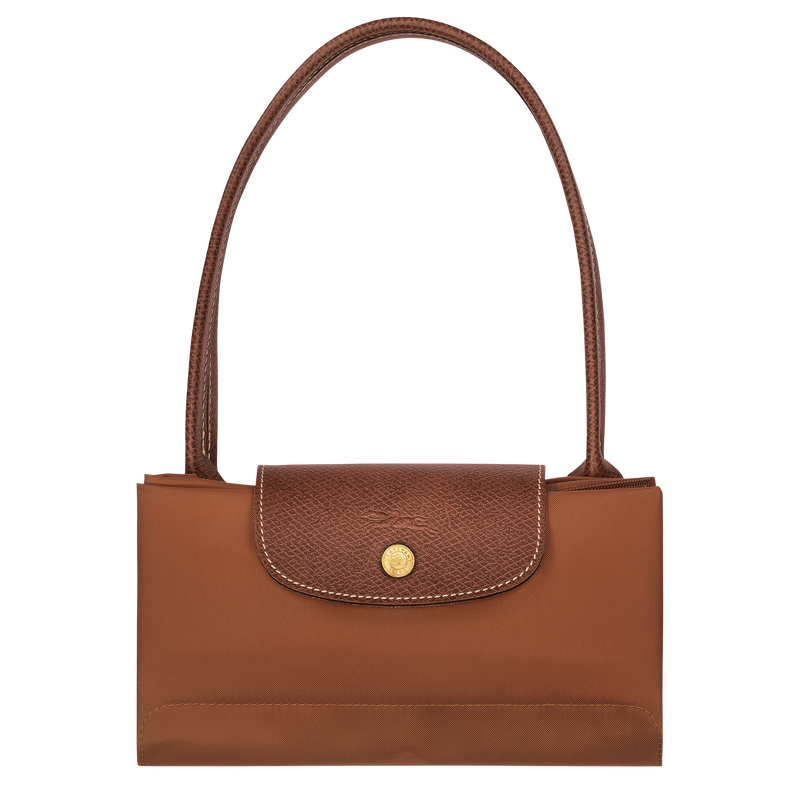 Le Pliage Original L Tote bag Cognac - Recycled canvas | Longchamp US