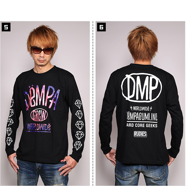 ルーディーズ) RUDIE'S×でんぱ組 DRAWING DEMPA LS-T (LS:TEE)(85117
