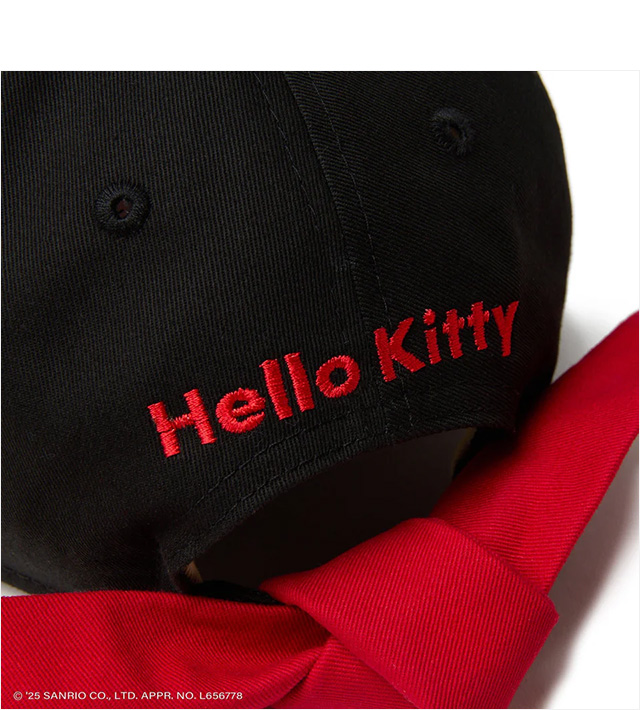 ニューエラ) NEWERA Women's 9TWENTY HELLO KITTY ハローキティ リボン