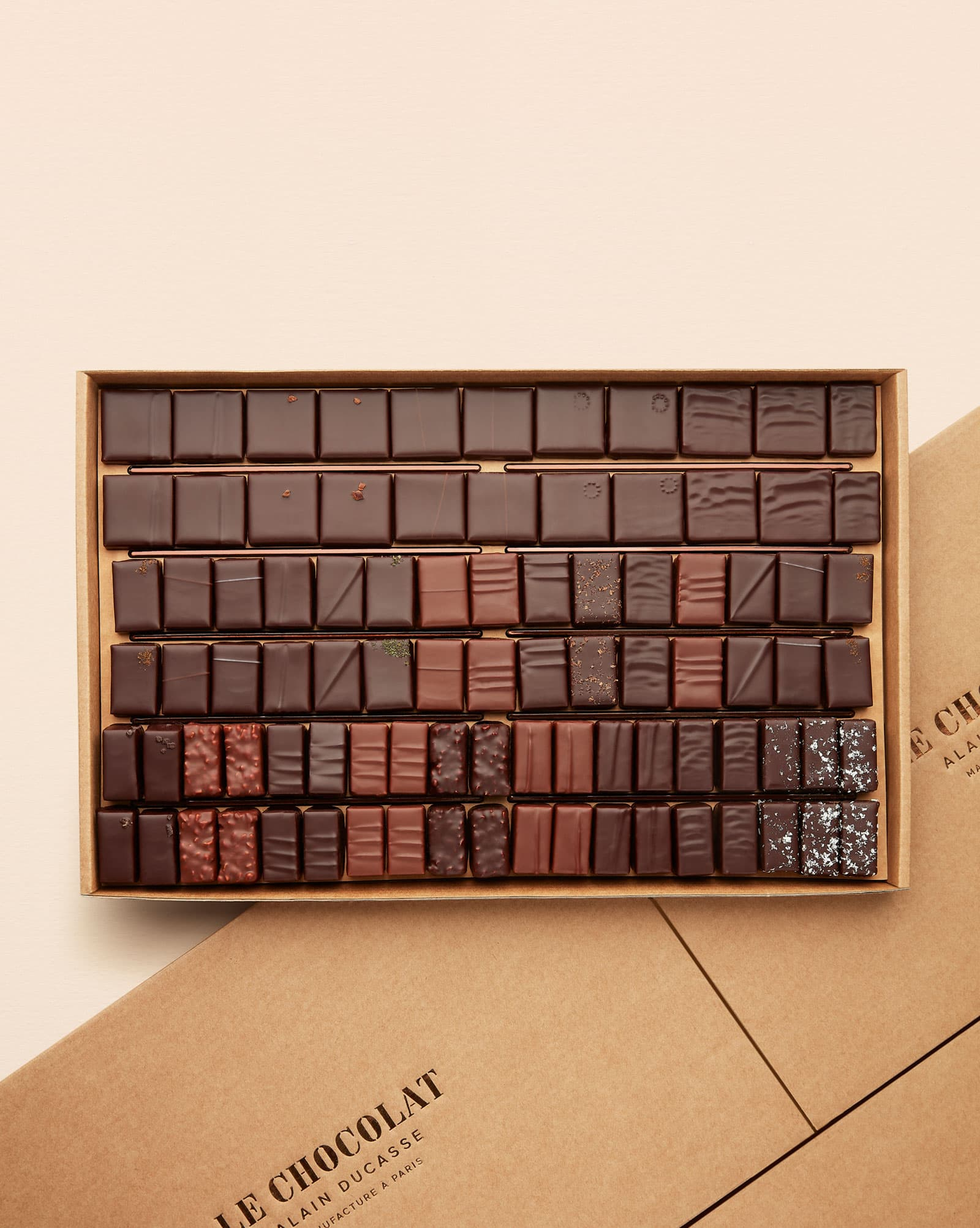 Ganaches & Pralinés Box 90 pieces | Le Chocolat Alain Ducasse