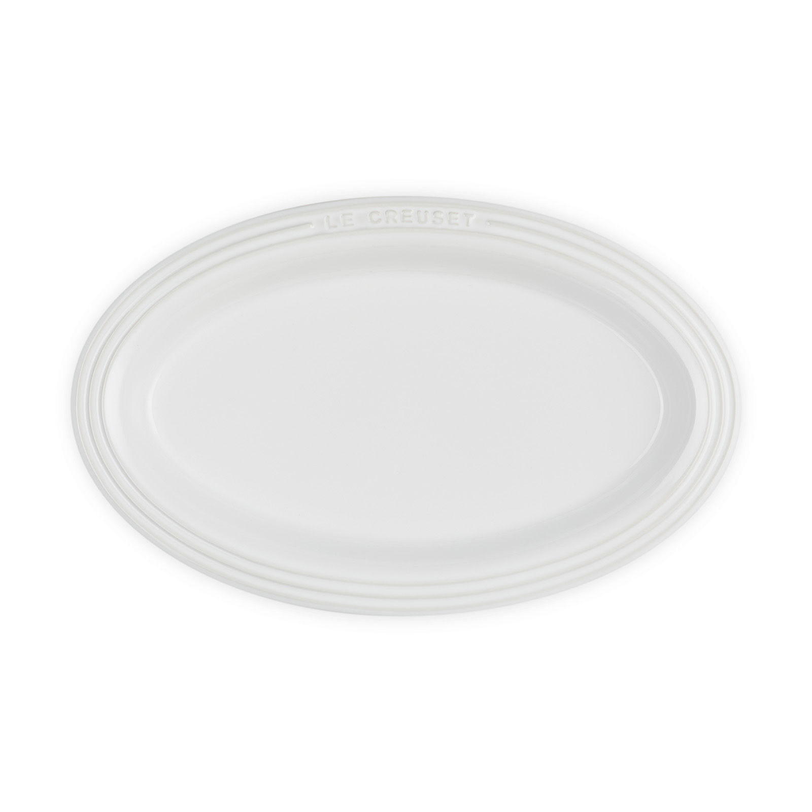 レジェ・オーバル・プレート 25cm ホワイト | プレート・トレイ ｜ル