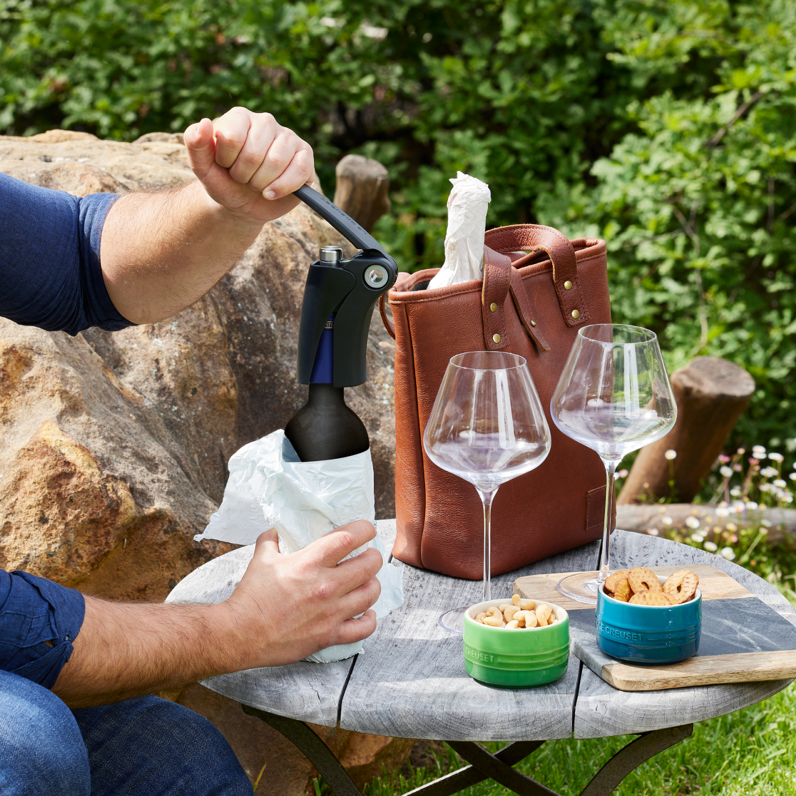 ガイア・LM150 ブラック | ワインツール ｜ル・クルーゼ（Le Creuset）公式