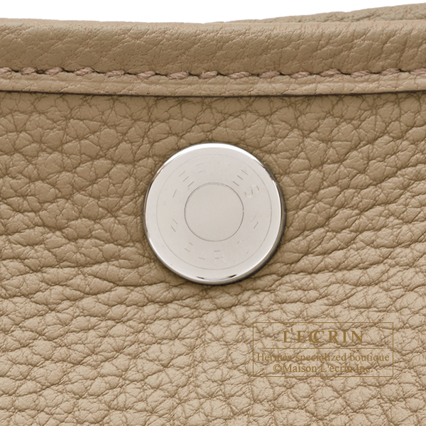 エルメス ガーデンパーティ30/TPM ベージュマルファ ネゴンダ シルバー