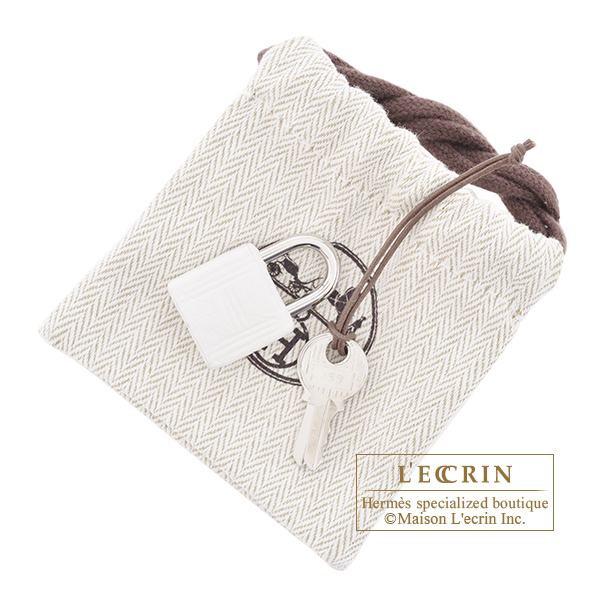 エルメス ピコタンロックエクラ18/PM ニューホワイト/ セサミ トリヨン