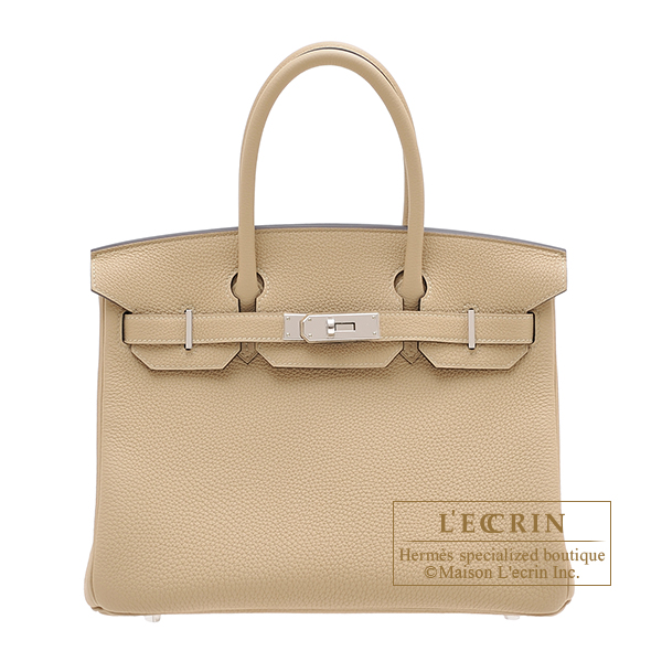 エルメス バーキン30 トレンチ トゴ シルバー金具 | エルメス