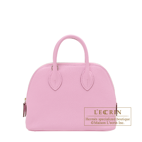 エルメス ボリード1923 ミニ モーヴシルベストル シェブルミゾル