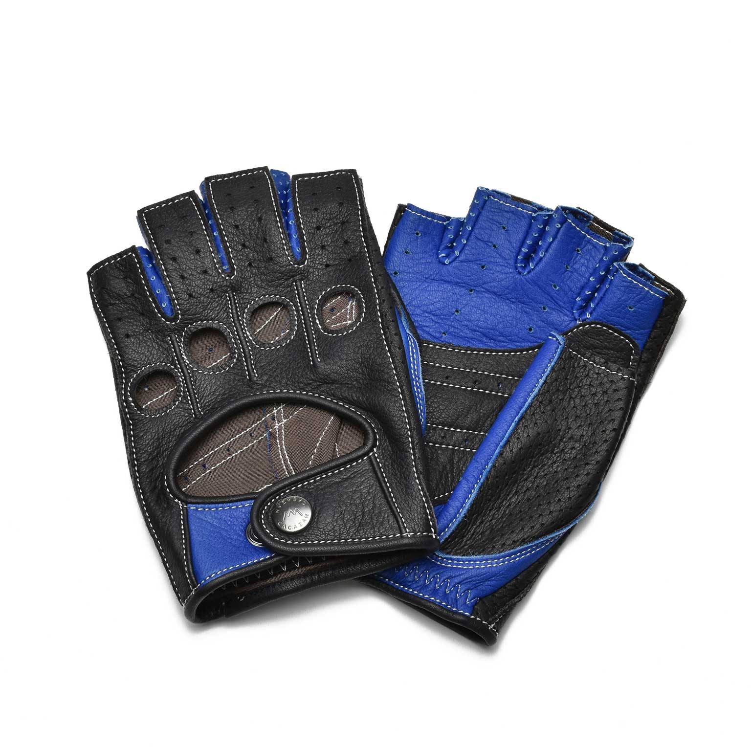 CACAZAN（カカザン）Driving Gloves / DDR-071R Black/Blue ｜ LE GARAGE