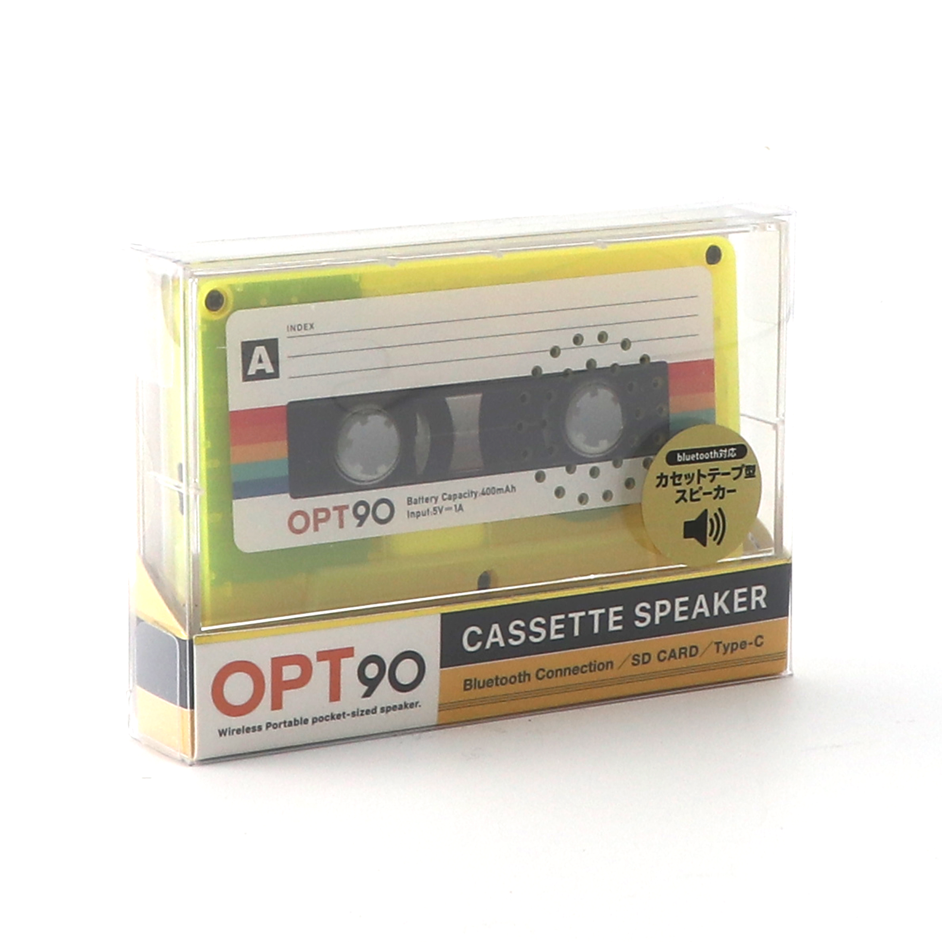 カセットスピーカー クリアイエロー ｜ LE GARAGE