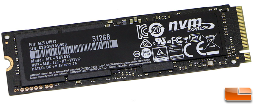 Samsung SSD 950 PRO 512GB M.2 NVMe PCIe SSD Review - Legit Reviews