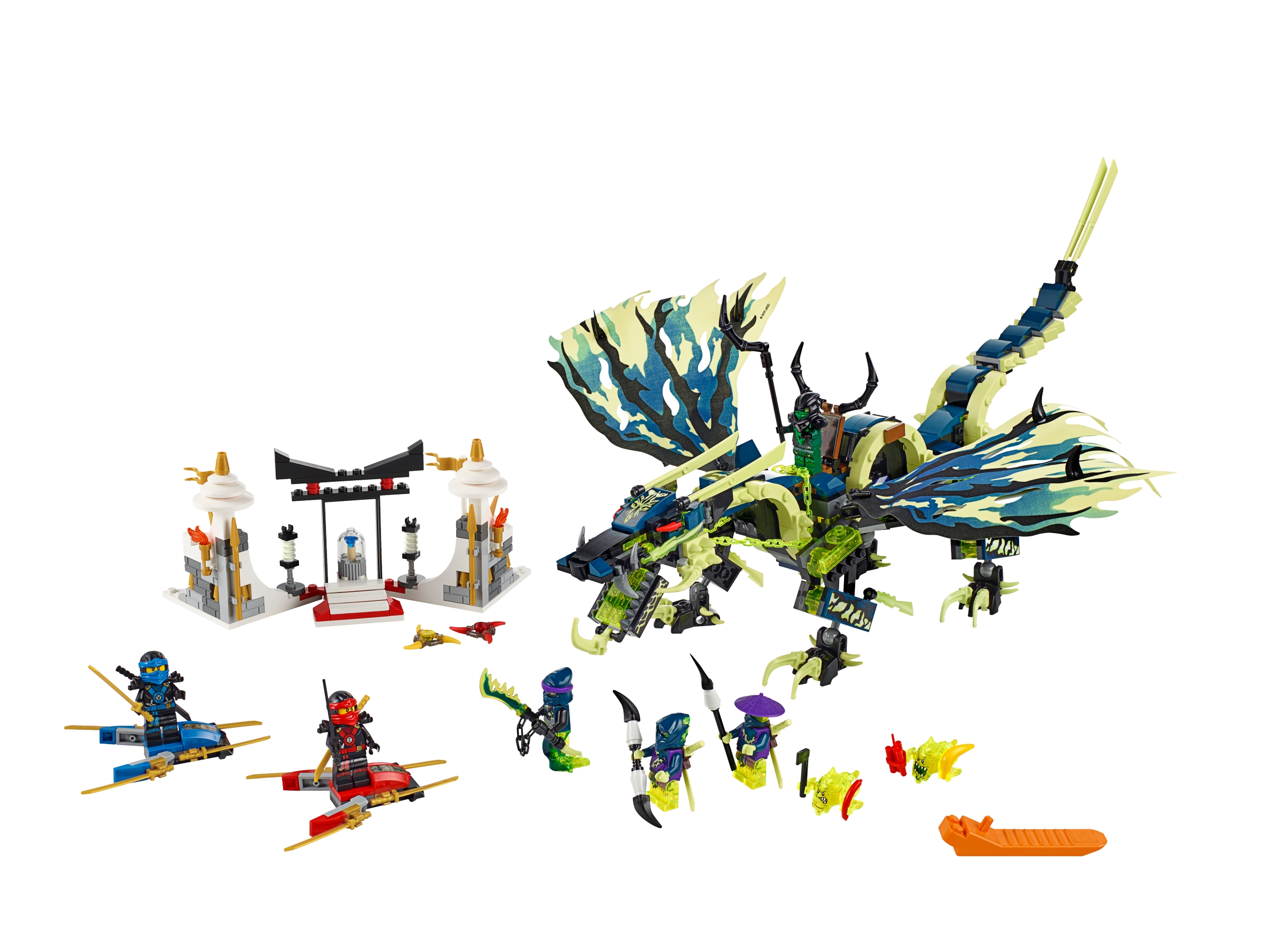 Attack of the Morro Dragon 70736 | NINJAGO® | Buy online at the