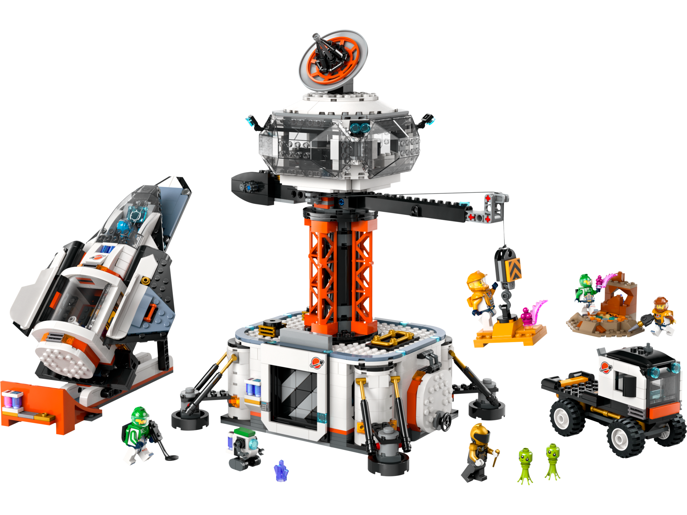 Space Base and Rocket Launchpad 60434 | City | Buy online at the