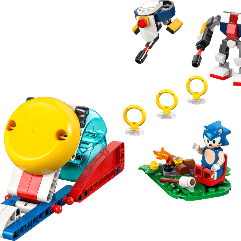 ソニックのキャンプファイヤークラッシュ 77001 | LEGO® Sonic the