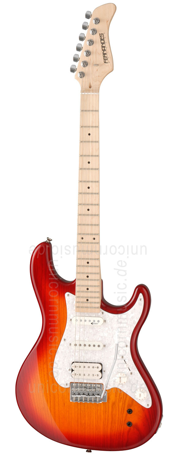 Electric Guitar FERNANDES RETROROCKET PRO - Cherry Sunburst