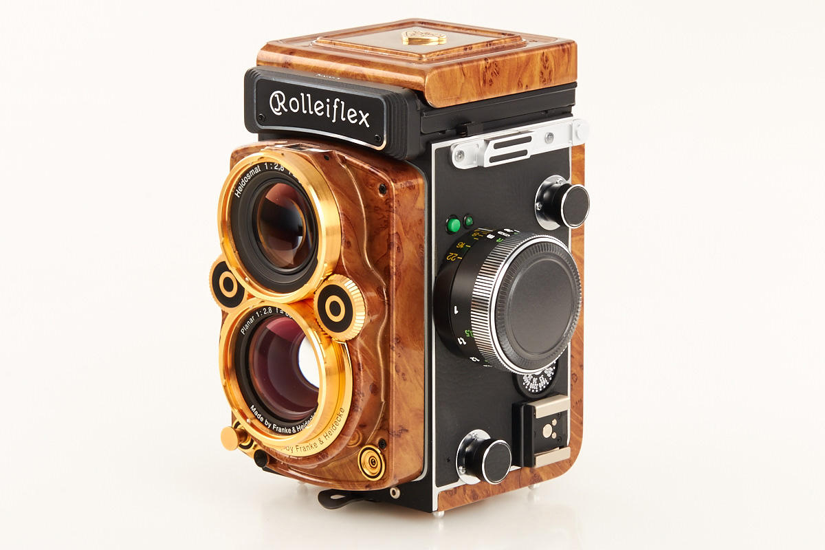 Rolleiflex 2.8 FX & Rollei 35 'Wood' Prototype (Lot) * | AI_26_30875