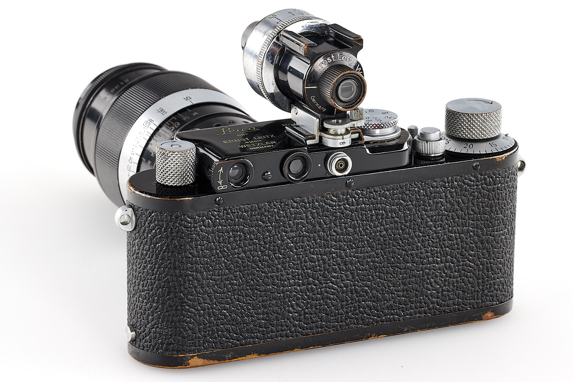 Leica IIIa Syn. black/chrome + Hektor 4.5/13.5cm | AI_40_40397