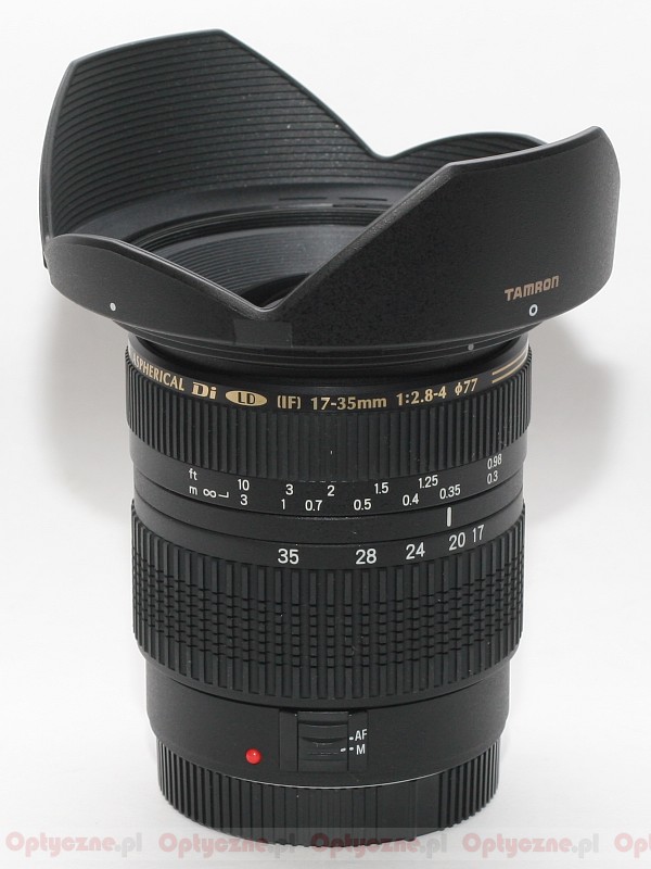 Tamron SP AF 17-35 mm f/2.8-4 Di LD Aspherical (IF) - LensTip.com