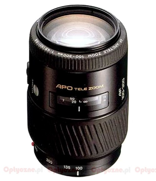 Konica Minolta AF 100-300 mm f/4.5-5.6 APO - LensTip.com