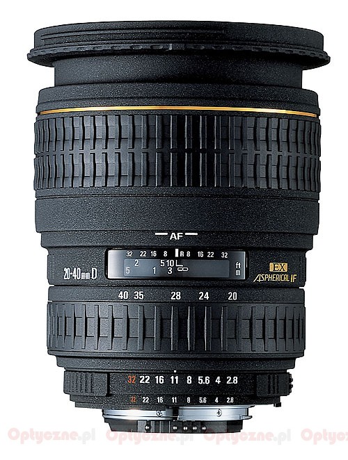 Sigma 20-40 mm f/2.8 EX DG Aspherical - LensTip.com