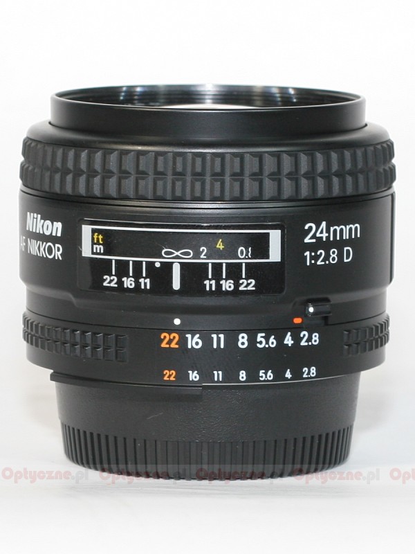 Nikon Nikkor AF 24 mm f/2.8D - LensTip.com