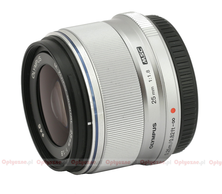 Olympus M.Zuiko Digital 25 mm f/1.8 review - Build quality