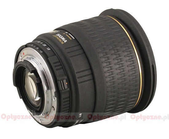 Sigma 28 mm f/1.8 EX DG Aspherical Macro review - Build quality
