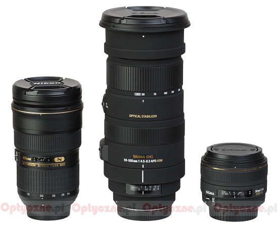 Sigma 50-500 mm f/4.5-6.3 APO DG OS HSM review - Build quality and