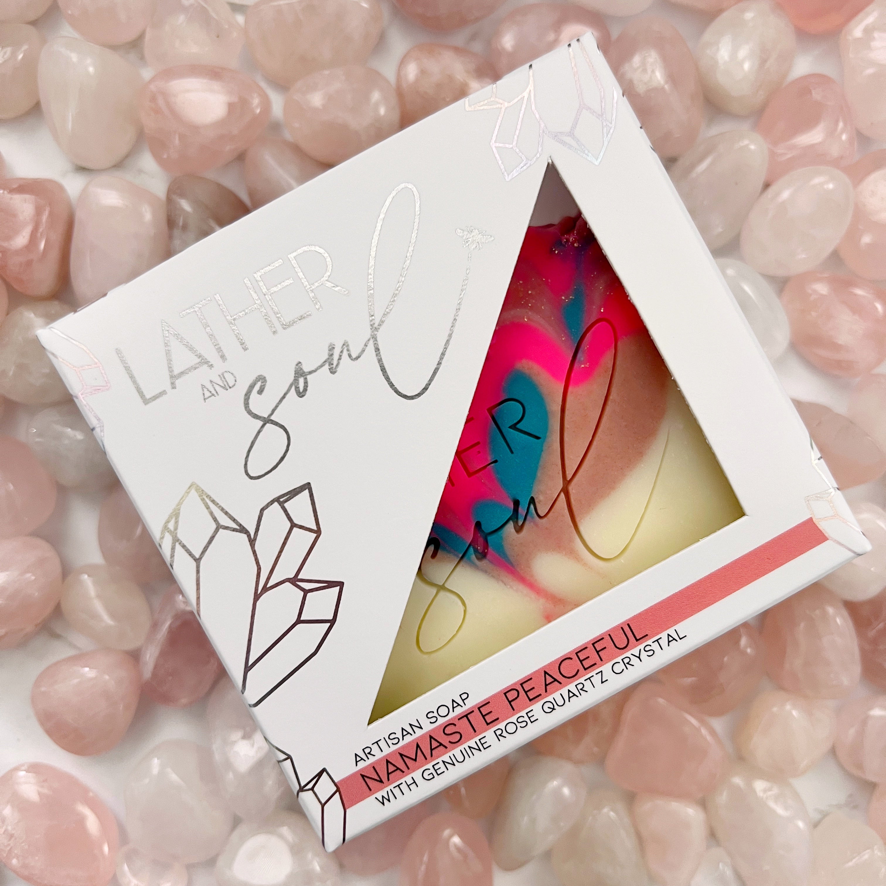 Crystal Soap | Best Handmade Artisan Soap – Lather and Soul Skincare