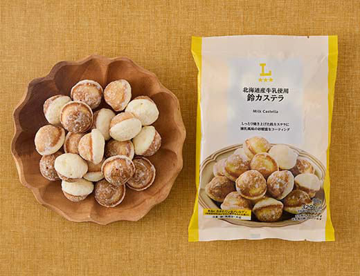 北海道産牛乳使用 鈴カステラ｜ローソン公式サイト