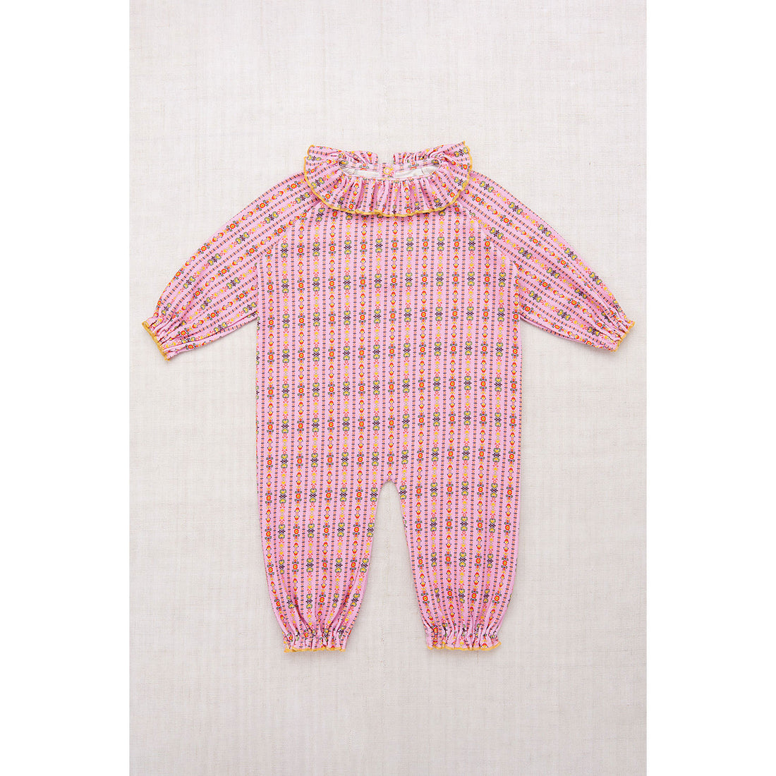 Misha and Puff Pink Lilac Bohemia Pierrot Onesie – Ladida